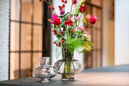 DutZ Collection vaas modest grey bubbles