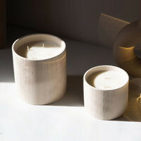 Côté Bougie geurkaars Striée Blanche